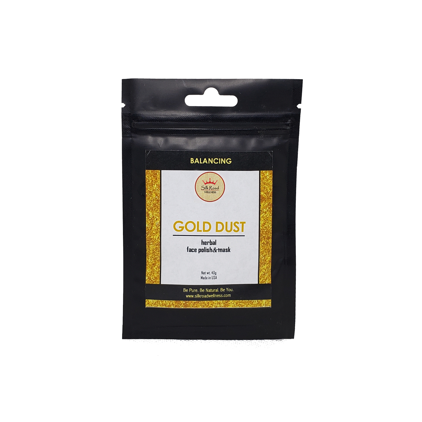 Facial Scrub & Mask - Gold Dust (Balancing)