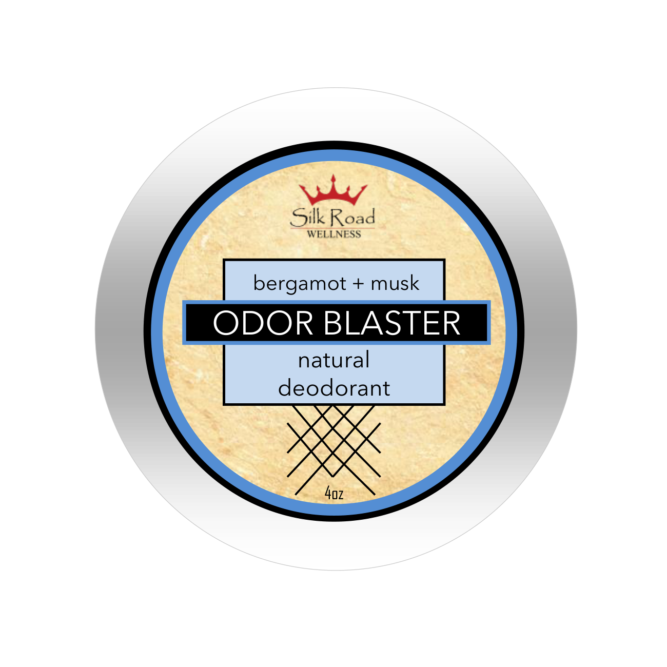 Odor Blaster Natural Deodorant - Bergamot & Musk