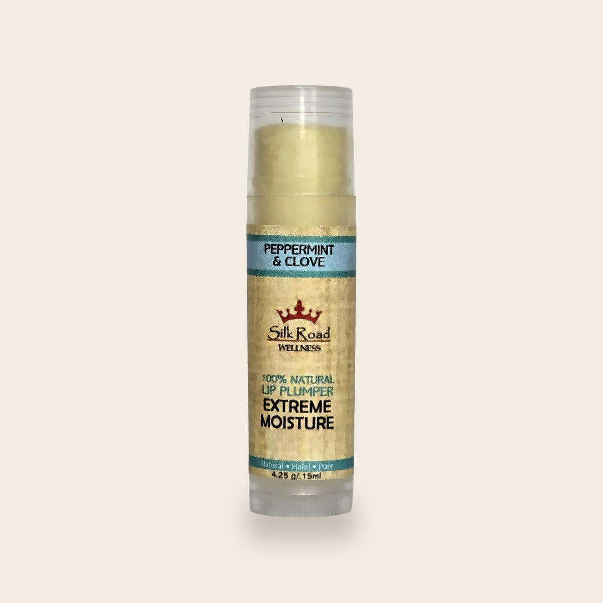 Lip Balm Plumper - Peppermint Clove | Halal Skincare | Silk Road Wellness