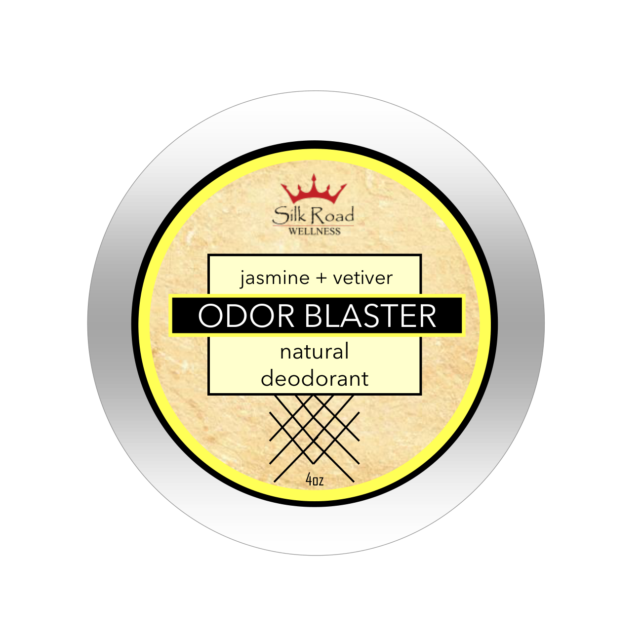 Odor Blaster Natural Deodorant - Jasmine & Vetiver