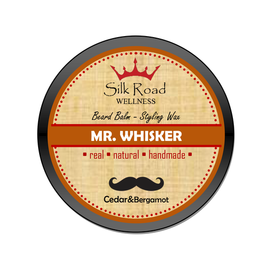 Mr. Whisker Solid Beard Balm – Cedar and Bergamot