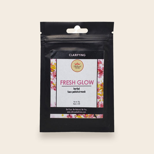 Facial Scrub & Mask - Fresh Glow (Clarifying) | Halal Skincare | Silk Road Wellness