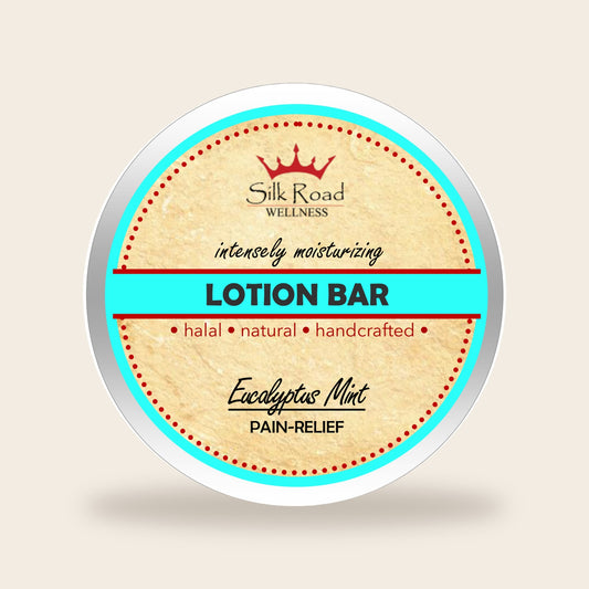 Lotion Bar - Eucalyptus Mint | Halal Skincare | Silk Road Wellness