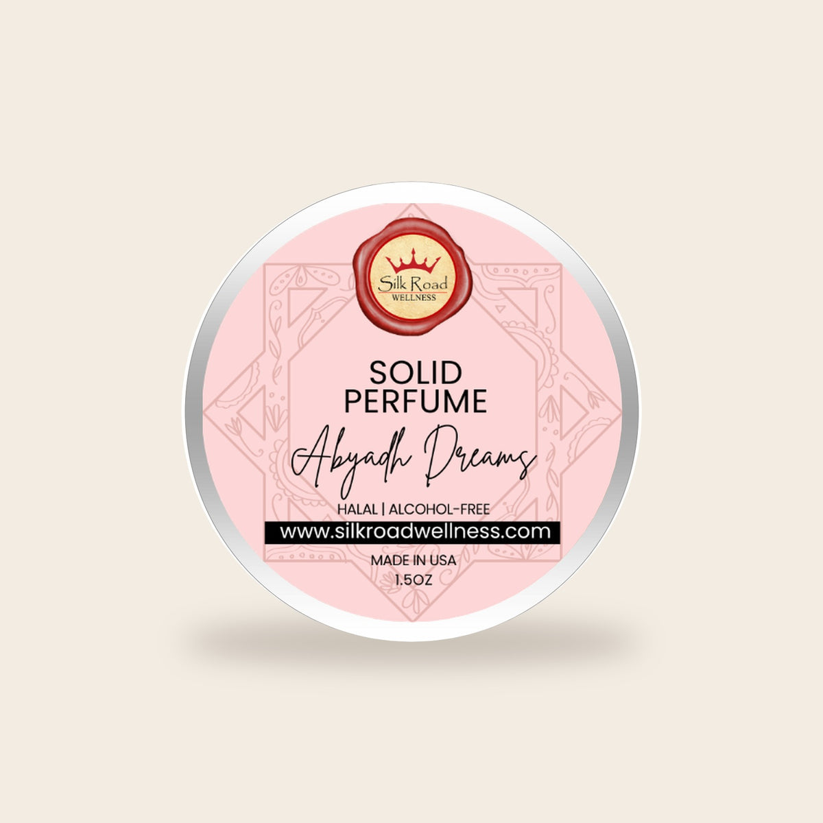 Solid Perfume - Abyadh Dreams | Halal Skincare | Silk Road Wellness