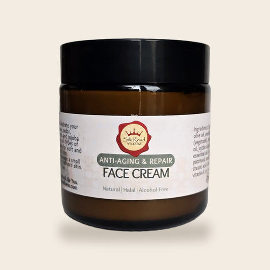 Face Cream - Anti-Aging & Repair | Halal Skincare | Silk Road Wellness