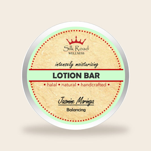 Lotion Bar - Jasmine Moringa | Halal Skincare | Silk Road Wellness