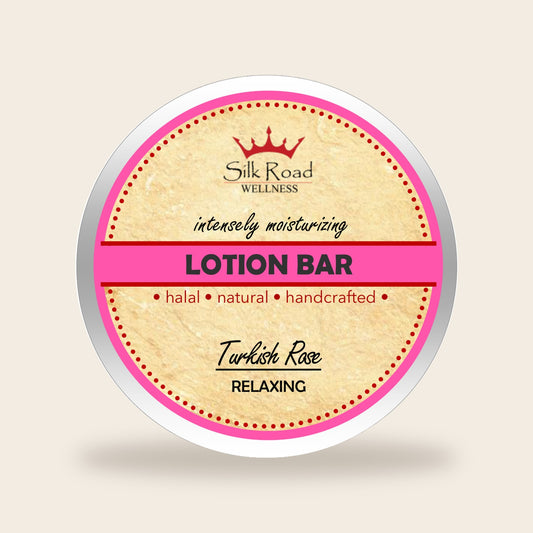 Lotion Bar - Turkish Rose | Halal Skincare | Silk Road Wellness